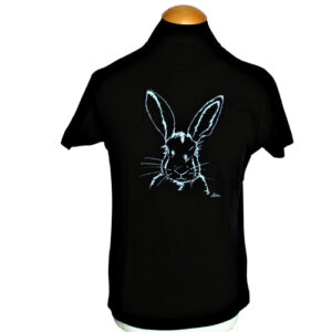 Men's Bamboo Jersey T-Shirt "Miss Sophie" (black)