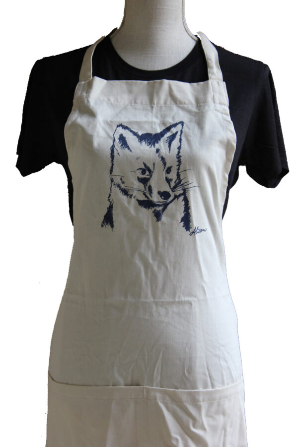 Unisex Schürze "Rex" (natur)