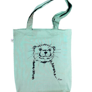 Fashion Tote Bag "Otter" (sage green)