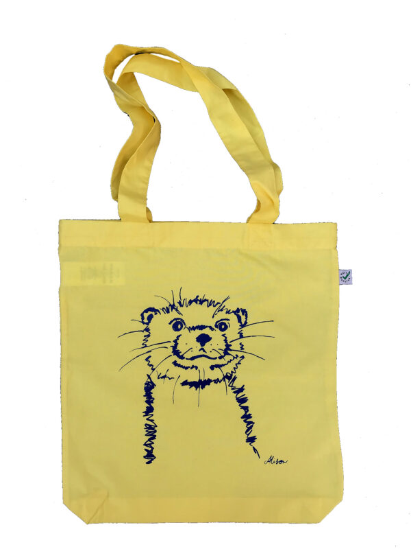 Fashion Tote Bag "Otter" (buttercup yellow)
