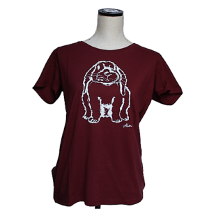 Girls Archie burgundy
