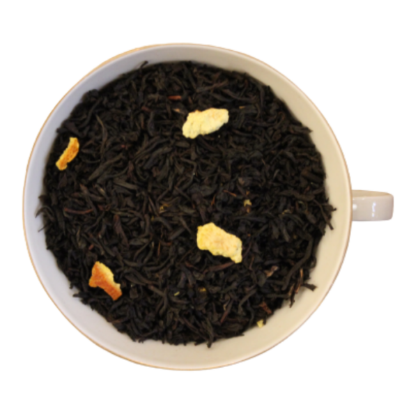 Schwarztee Orange mit Schalen (Sweet Orange)