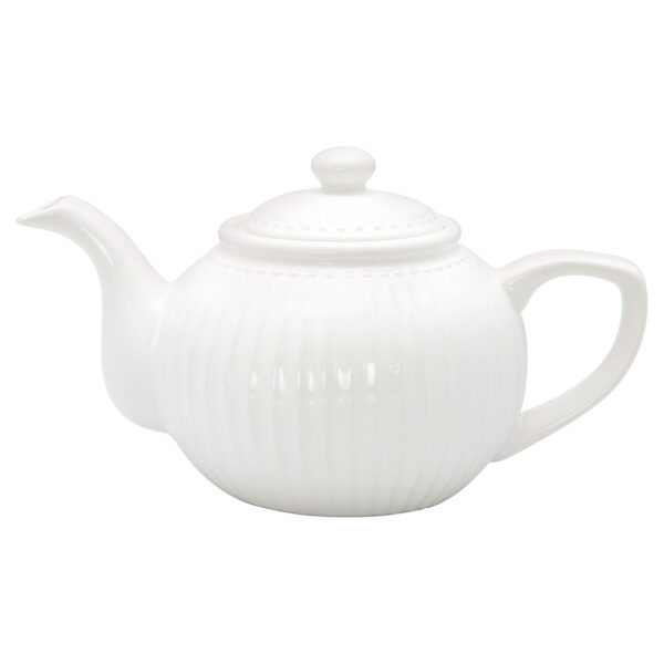 Greengate Teekanne Alice white