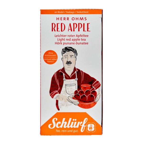 Schlürf Früchtetee Herr Ohms Red Apple (Büdel)