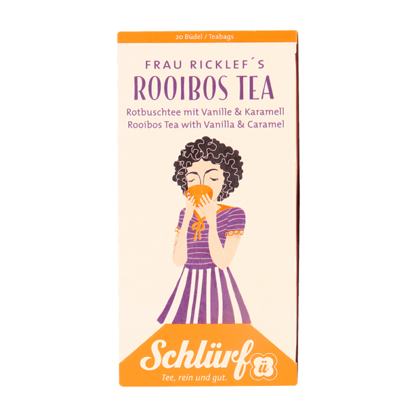 Schlürf Rooibush Frau Ricklefs RooibosTea (Büdel)