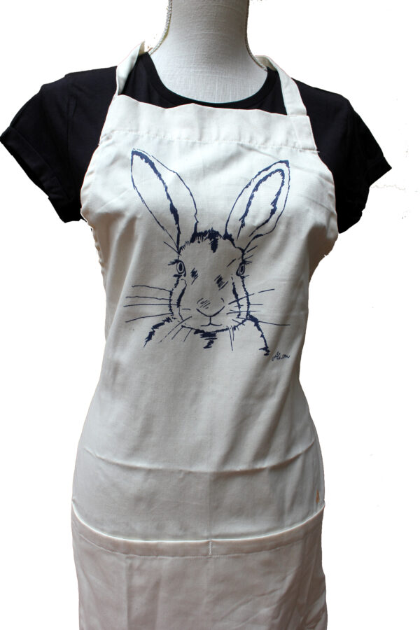 Unisex Schürze "Miss Sophie" (natur)