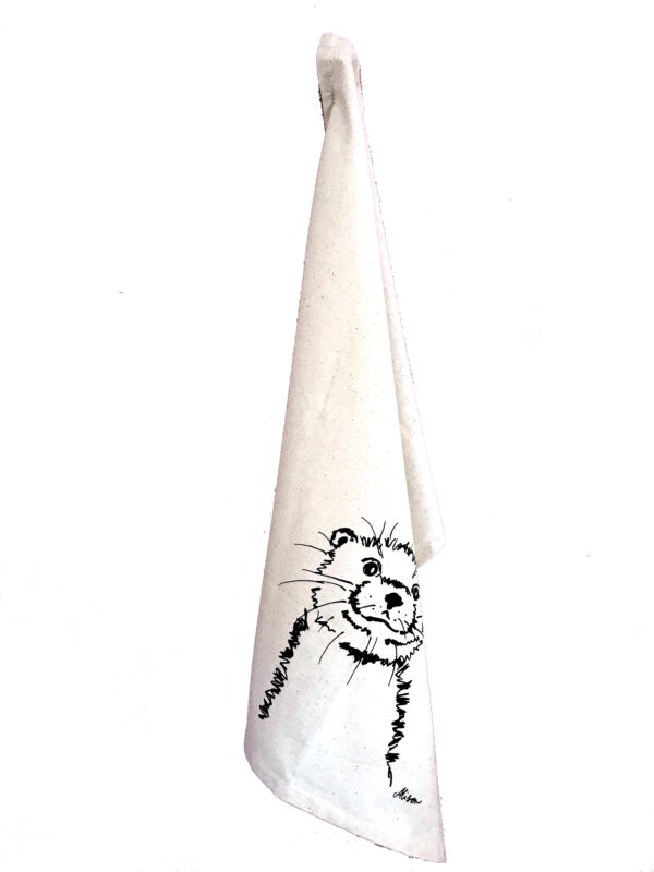 Tea Towel "Otter" (natur)
