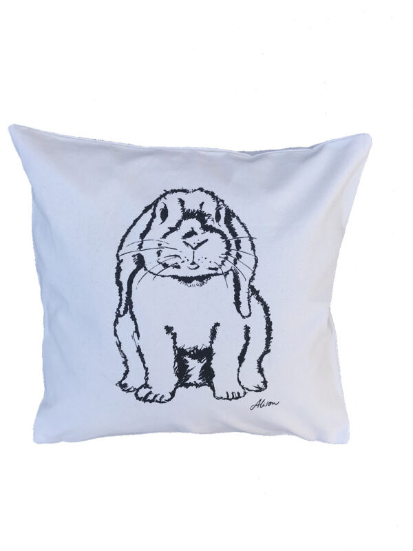 Kissenhülle "Archie" natur (40x40cm) fairtrade