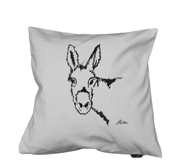 Kissenhülle "Emil" natur (40x40cm) fairtrade
