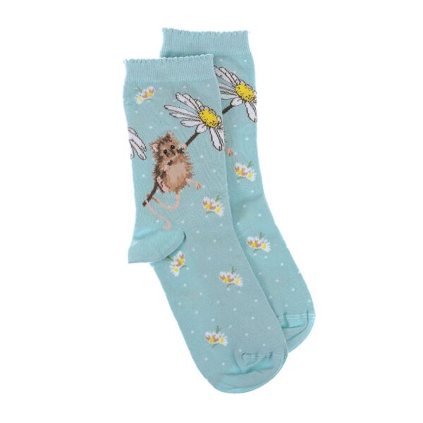 Wrendale Socken "Oops a daisy" (Gr. 36-41)