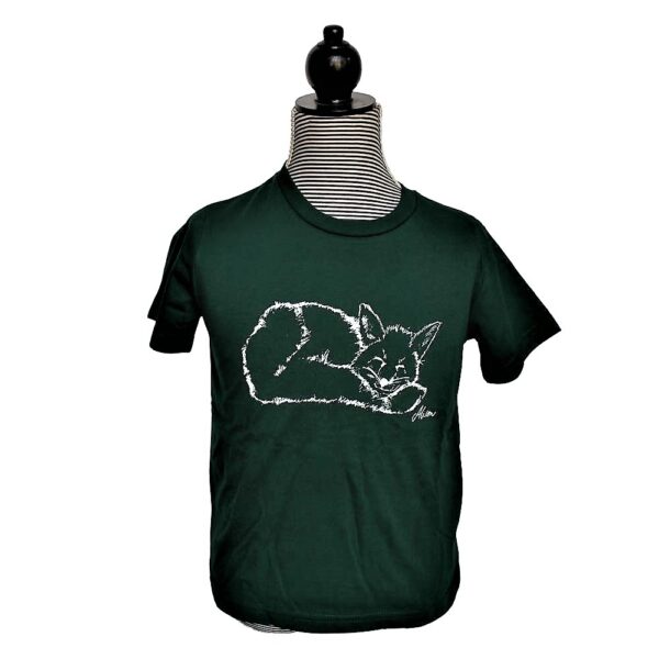 Junior Classic Jersey T-Shirt "Fuchs" (bottle green)