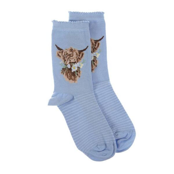 Wrendale Socken "Daisy Coo" (Gr. 36-41)