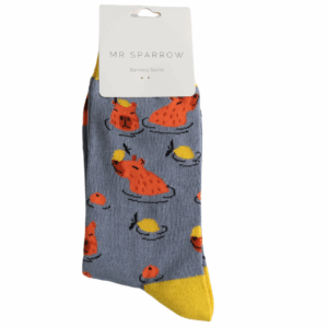 Mr Sparrow Bamboo Socken Capybara