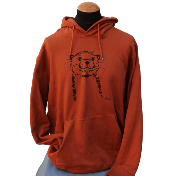 Hoodie (Unisex) "Otter" (rost)