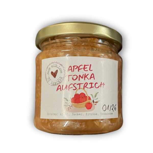 Apfel-Tonkabohnen-Fruchtaufstrich (200g)