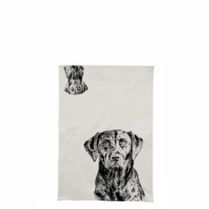 Little Weaver Tea Towel (Geschirrtuch) "Labrador" (natur)