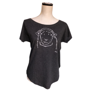 Women's Loose Fit Shirt "Shaun" (charcoal grey)