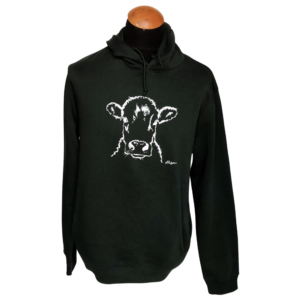 Hoodie (Unisex) "Rosalie" (bottle green)