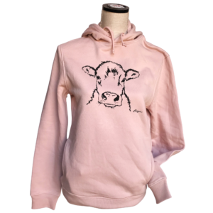 Hoodie (Unisex) "Rosalie" (soft pink)