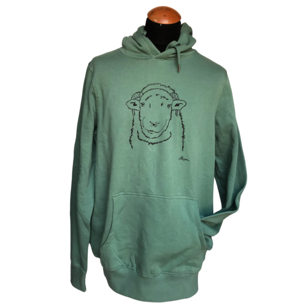 Hoodie (Unisex) "Shaun" (sage green)