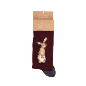 Wrendale Socken "'The Hare" (Gr. 40-46)