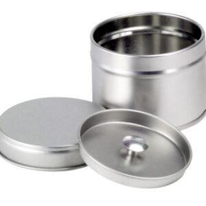 Teedose silber mit Innendeckel 25g