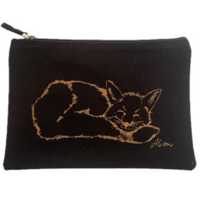 Kulturtasche "Fuchs" (black)