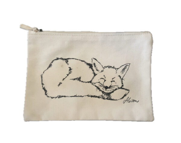 Kulturtasche "Fuchs" (Natur)