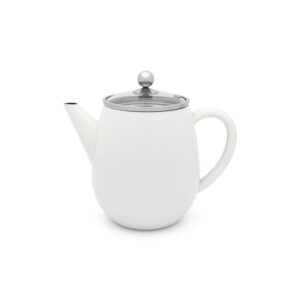 Bredemeijer Teekanne Duet Eva 1,1l , weiß