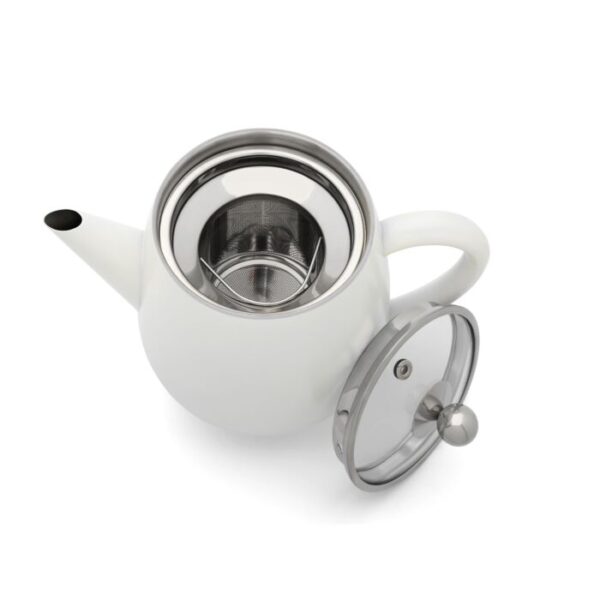 Bredemeijer Teekanne Duet Eva 1,1l , weiß