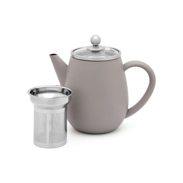 Bredemeijer Teekanne Duet Eva 1,1l , grau