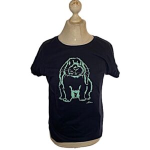 Women’s Rolled Sleeve T-Shirt „Archie" (navy)