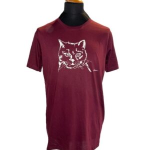 Men's Jersey Classic T-Shirt "Pepino" (burgundy)