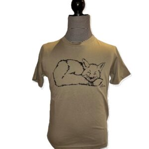 Junior Classic Jersey T-Shirt "Fuchs" (olive)