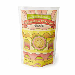 Miller`s ® Great British Desserts Rhubarb and Custard Crumble (75 g)