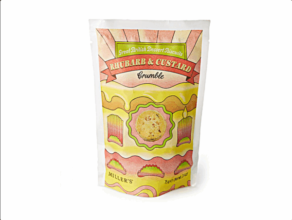Miller`s ® Great British Desserts Rhubarb and Custard Crumble (75 g)