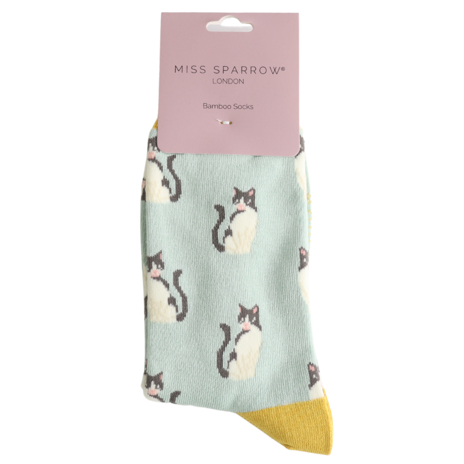 Miss Sparrow Socken Bamboo Cool Cats