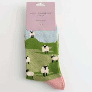 Miss Sparrow Socken Bamboo Sheep