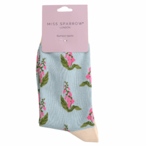 Miss Sparrow Socken Bamboo Foxglove