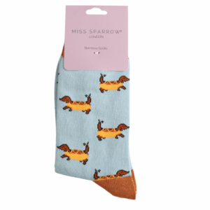 Miss Sparrow Socken Bamboo Hot Dogs