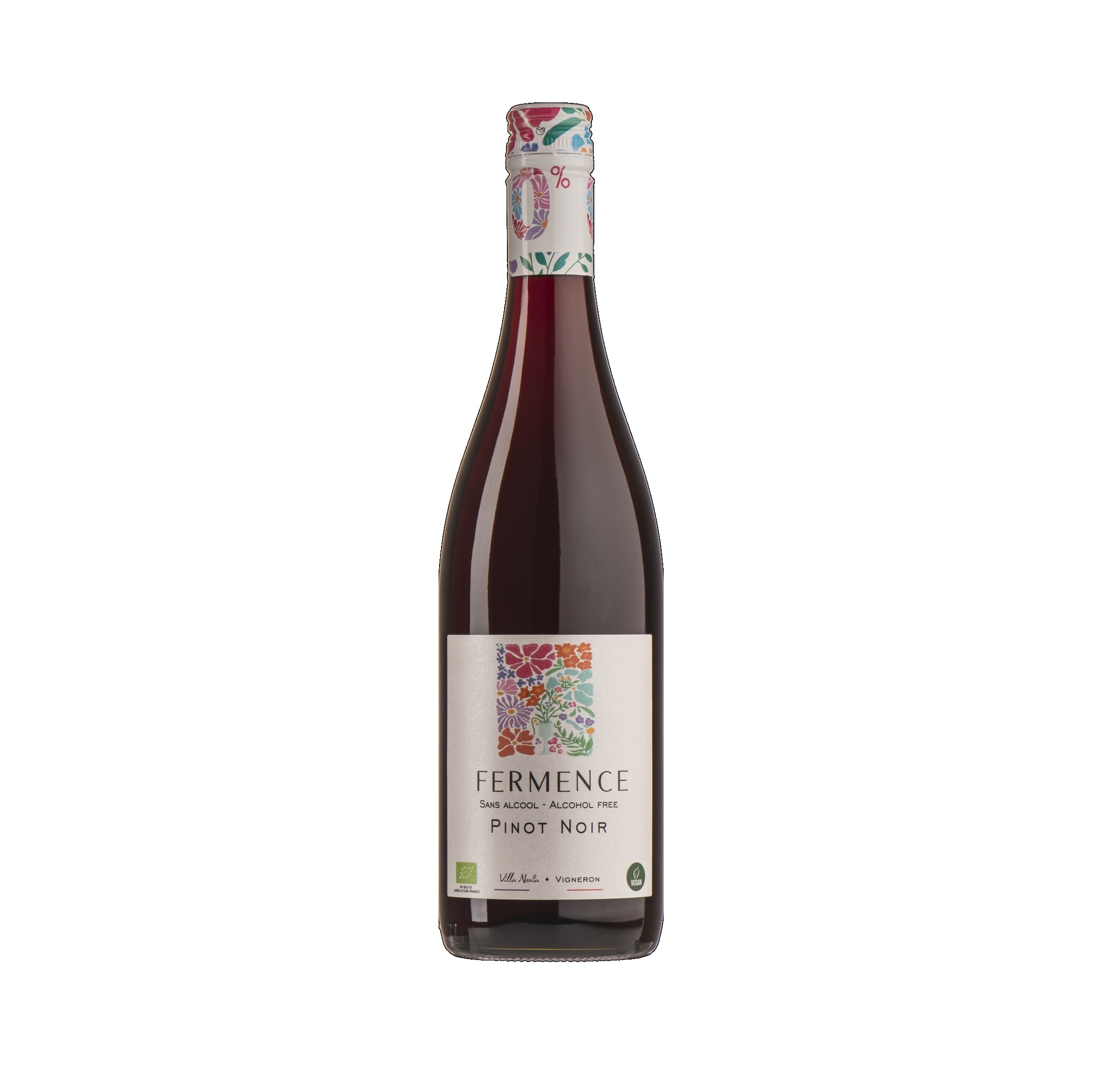 Villa Noria Fermence Pinot Noir 0% - Frankreich - 0,75l